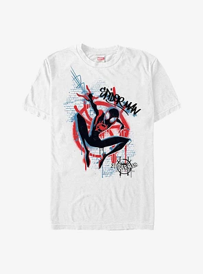 Marvel Spider-Man Graffiti Spider Extra Soft T-Shirt