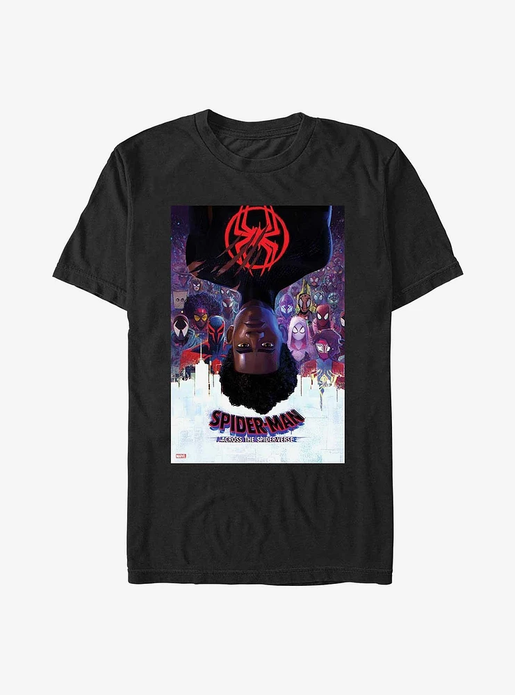 Marvel Spider-Man Across The Spiderverse Poster Extra Soft T-Shirt