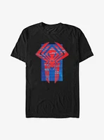 Marvel Spider-Man Spider Man Symbol Lines Extra Soft T-Shirt