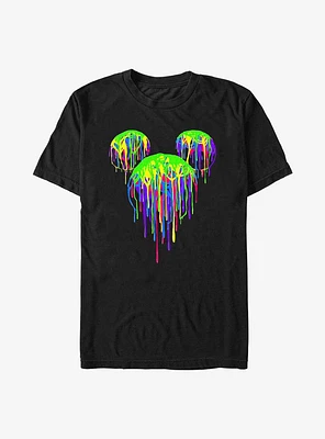 Disney Mickey Mouse Drip Silhouette Extra Soft T-Shirt
