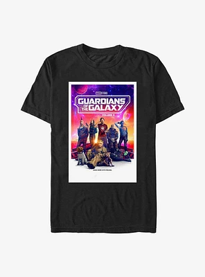 Marvel Guardians Of The Galaxy Universe Family Groupshot Extra Soft T-Shirt