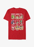 Nintendo Super Mario Most Likely To Extra Soft T-Shirt