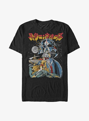 Star Wars Kanji Poster Extra Soft T-Shirt