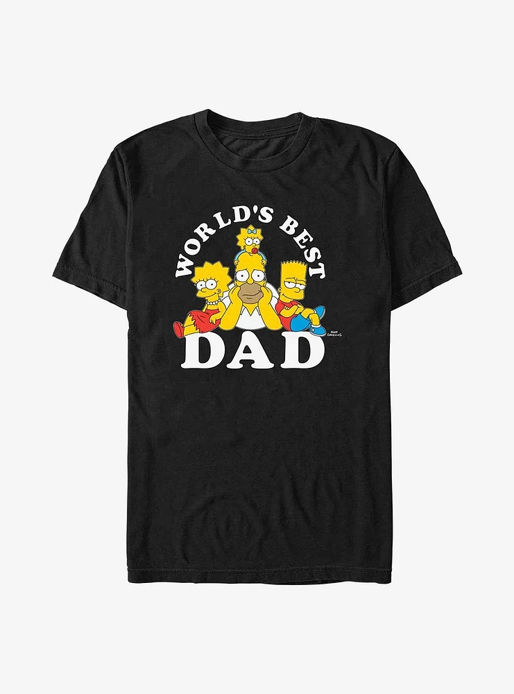 Simpsons World's Best Dad Extra Soft T-Shirt