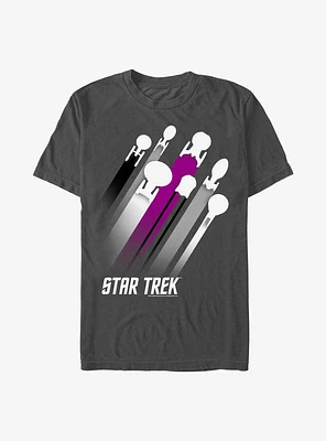 Star Trek Pride Stripes Extra Soft T-Shirt