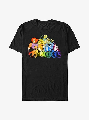Thundercats Rainbow Cats Extra Soft T-Shirt