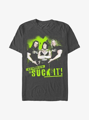 WWE D-Generation X Two Words For Yah! Extra Soft T-Shirt
