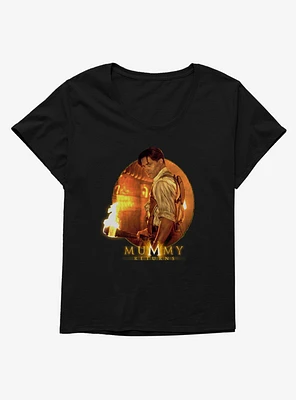The Mummy Returns Rick O'Connell Torch Girls T-Shirt Plus