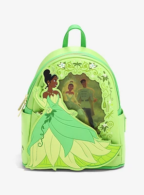 Loungefly Disney The Princess And The Frog Tiana & Naveen Mini Backpack