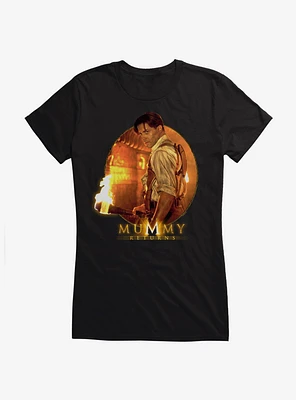 The Mummy Returns Rick O'Connell Torch Girls T-Shirt