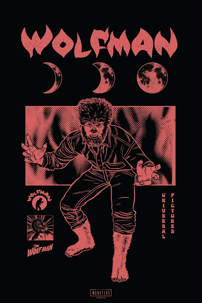 The Wolfman Full Moon Poster