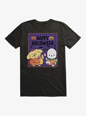 Pochacco & Pompompurin Halloween Pumpkins T-Shirt