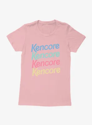 Barbie Kencore Stacked Womens T-Shirt