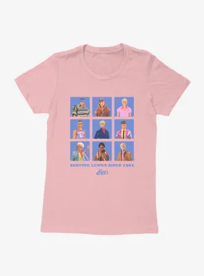 Barbie Serving Lewks Ken Womens T-Shirt