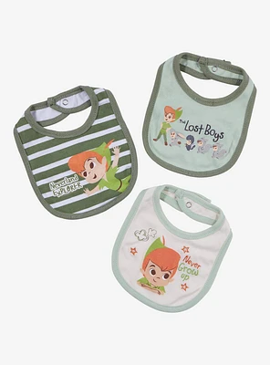 Disney Peter Pan Characters Bib Set - BoxLunch Exclusive