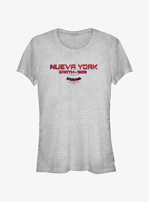 Spider-Man Nueva York Earth 928 Girls T-Shirt