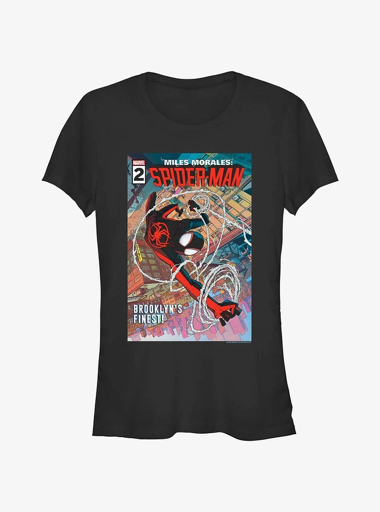 Spider-Man Brooklyns Finest Girls T-Shirt