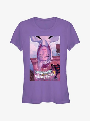 Spider-Man Spider Gwen Amazing Friend Girls T-Shirt