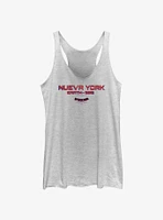 Spider-Man Nueva York Earth 928 Girls Raw Edge Tank Htr