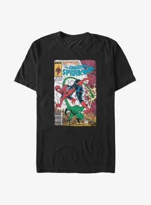Marvel Spider-Man vs Scorpion Comic Cover Big & Tall T-Shirt