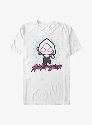 Marvel Spider-Gwen Kawaii Gwen Big & Tall T-Shirt