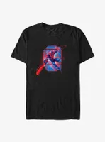 Marvel Spider-Man O'Hara Shooting Webs Big & Tall T-Shirt