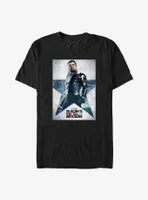 Marvel the Falcon and Winter Soldier Bucky Poster Big & Tall T-Shirt