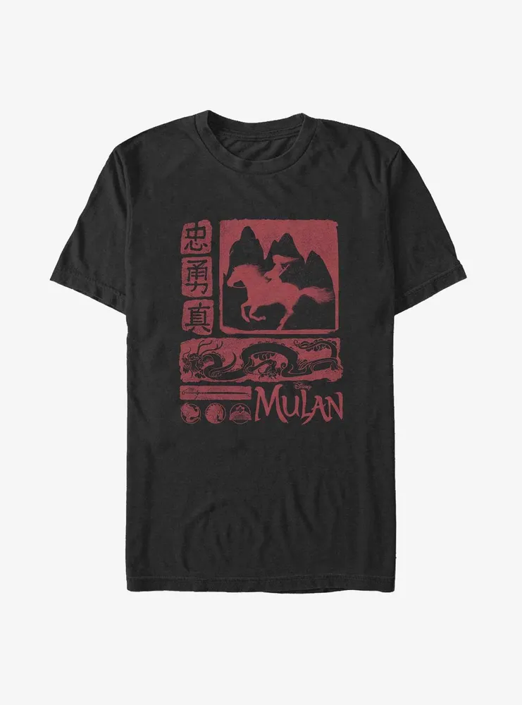 Disney Mulan Heroic Legacy Big & Tall T-Shirt