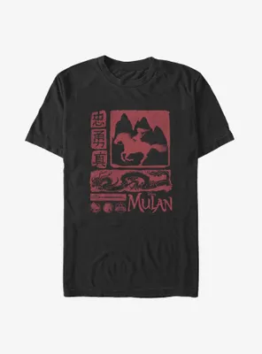 Disney Mulan Heroic Legacy Big & Tall T-Shirt