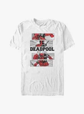 Marvel Deadpool Hero Panel Big & Tall T-Shirt