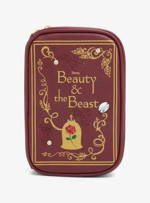 Disney Beauty and the Beast Book Cosmetic Bag