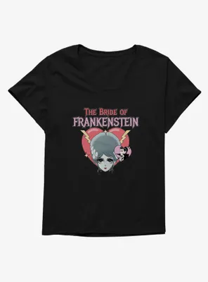 Monsters Anime The Bride Of Frankenstein Womens T-Shirt Plus