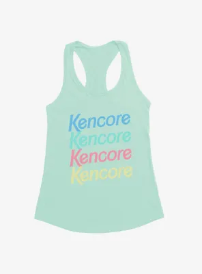 Barbie Kencore Stacked Womens Tank Top