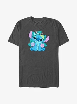 Disney Lilo & Stitch Ohana Flowers T-Shirt