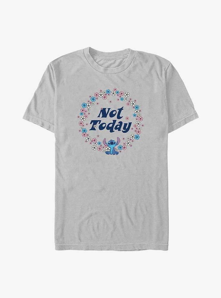 Disney Lilo & Stitch Floral Not Today T-Shirt