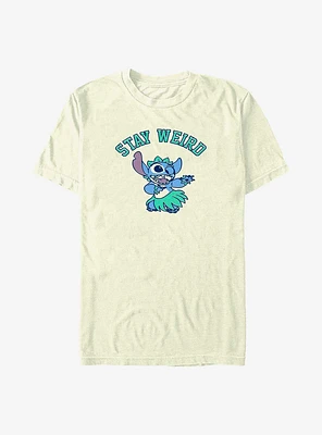 Disney Lilo & Stitch Stay Weird Hula T-Shirt