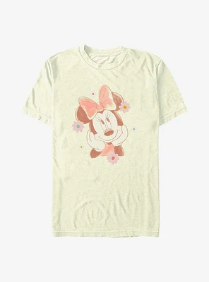 Disney Minnie Mouse Floral Frame T-Shirt