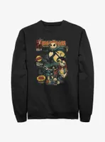 Disney Nightmare Before Christmas Comic Cover Sweatshirt