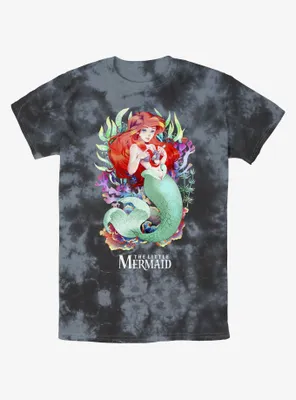 Disney The Little Mermaid Anime Tie-Dye T-Shirt