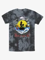 Disney The Little Mermaid Vintage Under Sea Tie-Dye T-Shirt