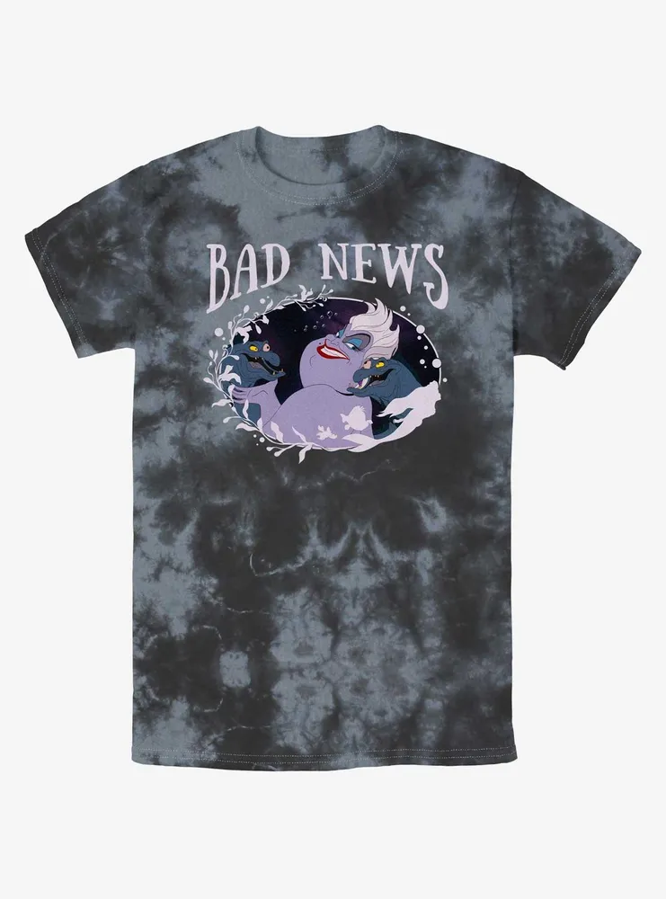 Disney The Little Mermaid Bad News Ursula Tie-Dye T-Shirt