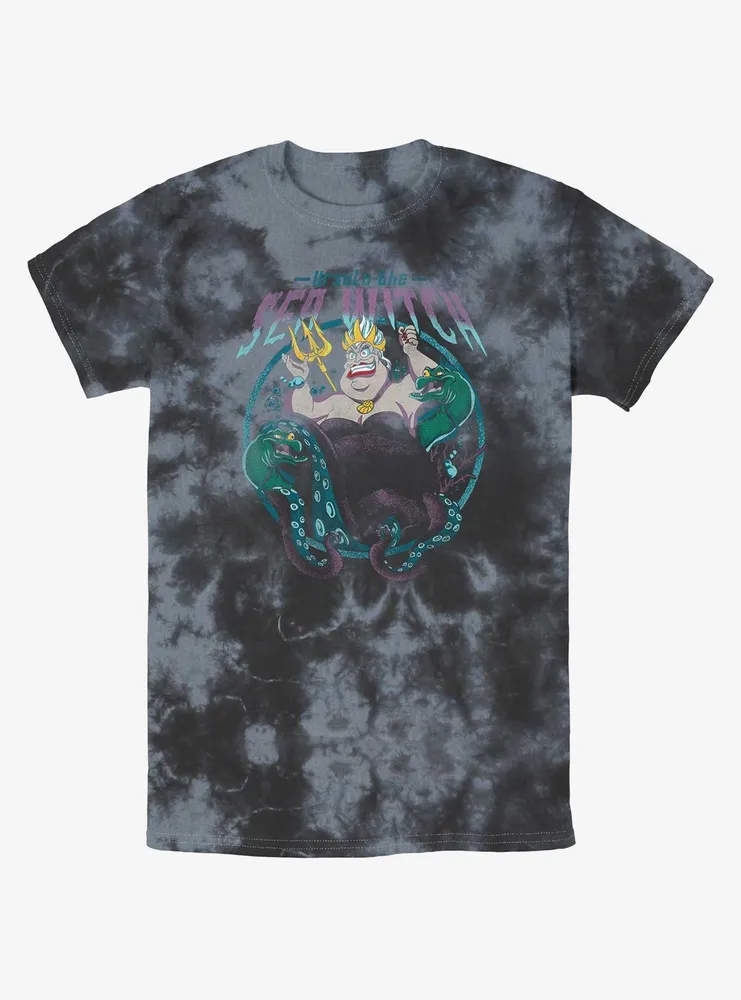 Disney The Little Mermaid Ursula Sea Witch Tie-Dye T-Shirt