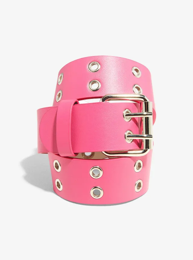 Empyre Pink Plaid Belt