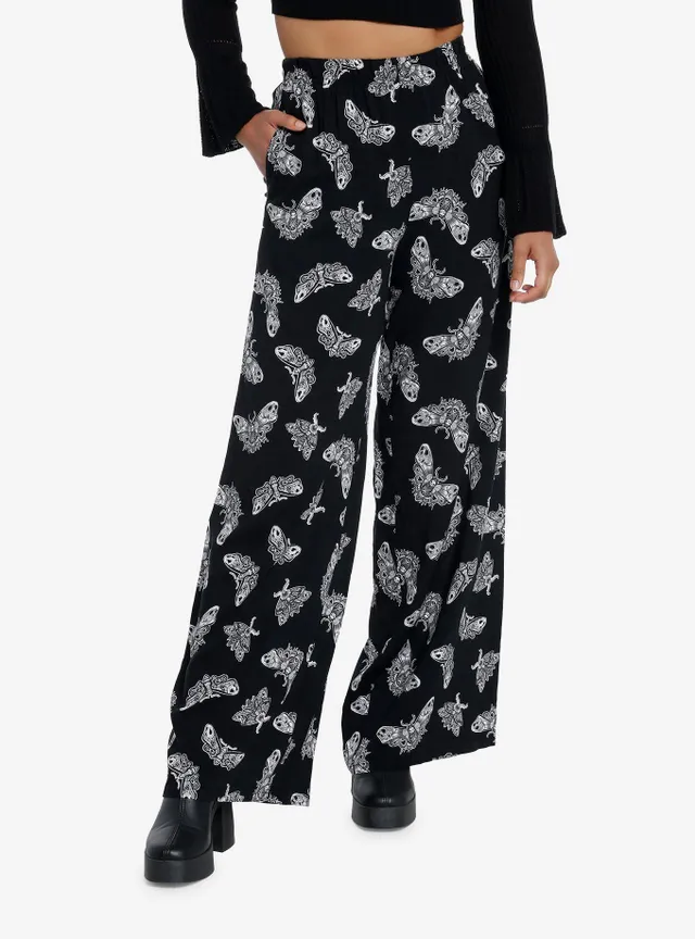 Hot Topic Cosmic Aura Pinstripe Low-Rise Flare Pants Plus