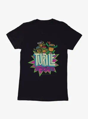 Teenage Mutant Ninja Turtles: Mayhem Turtle Time Womens T-Shirt