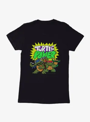 Teenage Mutant Ninja Turtles: Mayhem Turtle Power Womens T-Shirt