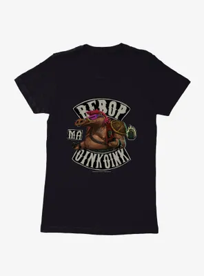 Teenage Mutant Ninja Turtles: Mayhem Bebop Biker Patch Womens T-Shirt