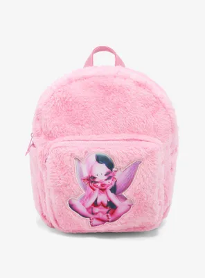 Melanie Martinez Portals Pink Fuzzy Mini Backpack