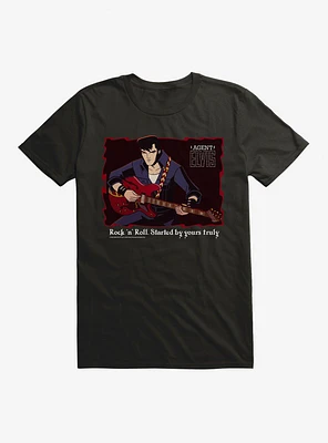 Agent Elvis Guitar T-Shirt