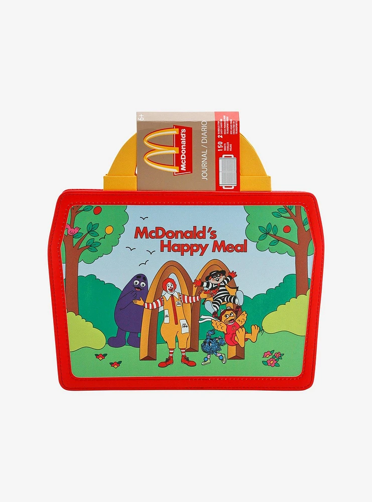 Loungefly McDonald's Happy Meal Figural Notebook